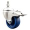 Service Caster 3.5 Inch 316SS Solid Polyurethane Swivel 12mm Stem Caster Total Lock Brake SCC-SS316TSTTL20S3514-SPUS-M1215 - alternate 1