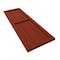 Ekena Millwork True Fit PVC, Three Board Framed Board-n-Batten Shutters, Pepper Red, 16 1/8W x 32H, PR TFP101BF16X032MR - alternate 11