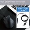 Elecom Left Hand, USB Wired Half Vertical Ergo Mouse, Silent Click, 5 Buttons, Windows, Mac, M size M-XGM31UBSKBK - alternate 5