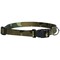 Casual Canine Dog Collar, D-Ring Link, 6 to 10 in L Collar, 3/8 in W Collar, Nylon, Green Camo ZA6741 06 43 - alternate 1