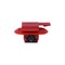 Auveco GM Moulding Clip with Metal Reinforcement, Red Nylon, 10PK 22167 - alternate 1