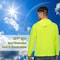 Protectx Sun Protection Hoodie, Polyester, Neon Green, M, 2 PK HD-APL130-NGN-02-M - alternate 3