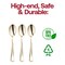 Smarty Had A Party Shiny Metallic Gold Plastic Spoons (600 Spoons), 600PK 7954G-CASE - alternate 7
