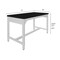Diversified Spaces Lab Workbench, 16 ga Steel Frame, 72 in W, Black, Light Gray AMS7230LBBG - alternate 2