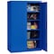 Sandusky Shelf Cabinet, 72 in H, 46 in W, 24 in D, Recessed, Three-Point Locking, 4 Shelves EA4R462472-06 - alternate 1