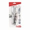Pentel EnerGel Alloy RT Gel Pen, Retractable, Medium 0.7 mm, Black Ink, Black/Aluminum Barrel BL407ABPA - alternate 1