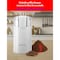 Betty Crocker Electric Coffee Grinder, Grinds Up to 12 Cups, Stainless Steel Bowl & Blades, White BC-4821W - alternate 10
