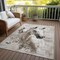 Homeroots 10' X 14' Ivory And Gray Horse Washable Indoor Outdoor Area Rug 618690 - alternate 6