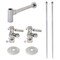 Kingston Brass Plumbing Sink Trim Kit with Bottle Trap, Polished Chrome CC53301DLLKB40 - alternate 1