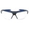 General Electric 09 Series Anti-Fog Impact-Resistant Safety Glasses Clear Lens Black/Blue Frame 1 pk GE109CAF - alternate 6