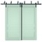 Sartodoors Sliding Closet Barn Bypass Doors Solid Core Modern Interior VEREGIO7411BBB-OLI-36 x 80 (2* 18x80) - alternate 1