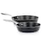 Kenmore Logan 10 Piece Aluminum Nonstick Cookware Set in Black with Wood Utensils 82911.1 - alternate 5