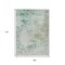 Homeroots 9' X 12' Beige Teal Blue And Ivory Abstract Washable Indoor Outdoor Area Rug 630811 - alternate 6