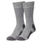 Railroad Sock Womens Crew Socks, 96% Spun Polyester, 4% Spandex, Grey, 5-10 W; 4 Pair-7.5 M, 1 PR 684 TS GY - alternate 3