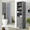 Crosley Tara Linen Storage Cabinet CF7011-GY - alternate 9