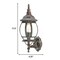Homeroots Dark Brown Glass Globe Wall Light 398573 - alternate 3