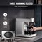 Vevor 12 Cups Commercial Drip Coffee Maker with 3 Glass Carafes and 3 Warmers Office RBT-386-BD3 - alternate 5