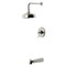 Kingston Brass Single-Handle Pressure Balanced Tub and Shower Faucet, Polished Nickel KB6336PL - alternate 1