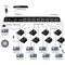 Siig 40 m 1080P Signals 8 Port HDMI Splitter Over Cat6 Extender with IR CE-H24811-S1 - alternate 5