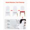 Vevor 30PCS White Stretch Spandex Folding Chair Covers for Wedding Party Dining, 30PK RD-VV-16 - alternate 7