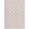 Homeroots 5' X 8' Pink And Gray Polka Dot Washable Indoor Outdoor Area Rug 595266 - alternate 7