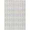 Homeroots 5' X 8' Silver And Ivory Geometric Washable Indoor Outdoor Area Rug 577110 - alternate 9