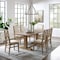 Crosley Joanna 7-Piece Dining Table Set For 6 KF13067RB-RB - alternate 5