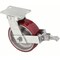 Zoro Select PlateCaster, Swivel, Polyurethane, 10 1/8"H P27S-URA080K-16-WK-DL - alternate 1