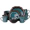 Elama 's Mystic Waves 16 Piece Dinnerware Set EL-MYSTICWAVES - alternate 1