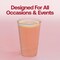 Smarty Had A Party 14 oz. Crystal Clear Plastic Disposable Party Cups (500 Tumblers), 500PK 524-CASE - alternate 10