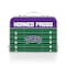 Picnic Time Family Of Brands TCU Horned Frogs - Concert Table Mini Portable Table, Charcoal Wood Grain 843-00-141-844-0 - alternate 2