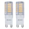 Bulbrite 30-Watt Equivalent T4 Non-Dimmable Bi-Pin (G9) LED Light Bulb Warm White, 2PK 861524 - alternate 1