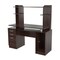 Homeroots 51" Espresso Computer Desk With Two Drawers 249811 - alternate 1