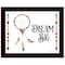 Homeroots Dream Big 1 Black Framed Print Wall Art 415712 - alternate 1