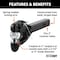 Curt Ball and Pintle Combination, 10,000 lb, 16,000 lb Working Load, Powder-Coated, 2 in Dia Eye 48007 - alternate 3