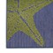 Homeroots 8' Blue Yellow And Orange Starfish Indoor Outdoor Runner Rug 546868 - alternate 7