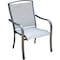 Hanover Foxhill All-Weather Commercial-Grade Aluminum Dining Chair FOXHLDNCHR-1GM - alternate 1