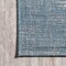 Jonathan Y Scandi Minimalist Border Aqua/Ivory 2 ft. x 10 ft. Indoor/Outdoor Runner Rug SMB118A-210 - alternate 6