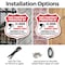 Signmission Video Surveillance Shield Sign This Prop, 6 inch X 6 inch, Plastic Sign, 2PK SHI-P-2PACK-6-470 - alternate 5