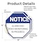 Signmission Notice Alarm and Video Monitoring i, 4 inch X 4 inch, Vinyl Decal, 2PK OC-D-2PACK-4-325 - alternate 3