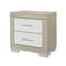 Global Furniture Usa Contemporary Emma Natural/White Nightstand EMMA-NATURAL/WHITE-NS - alternate 3