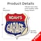 Signmission Noah's Garage, 6 inch X 6 inch, Vinyl Decal, 2PK SHI-D-2PACK-6-383-NOAH - alternate 4