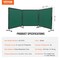 Vevor Welding Screen with Frame 3 Panel 6' x 6' Welding Curtain Screen 12 Wheels XU-2316 - alternate 6