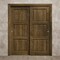 Sartodoors Sliding Closet Bypass Doors 72 x 96 inches, Ego 5010 Marble Oak, Rails Hardware Set, Wood Solid B EGO5010DBD-DMR-7296 - alternate 4