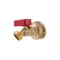 Proline Series Brass 3/4-in PF x 3/4-in MHT 1/4 Turn No Kink Hose Bibb 1102-654 - alternate 1