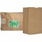 Ajm Squat Grocery Bags, Natural Kraft, Paper, Grocery, Supplies, 500PK SQ50NP5CHD - alternate 2
