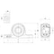 Ntn Pillow Block Bearing, 1-1/2" Bore, SS/SS SUCP208-24CCFG1 - alternate 2