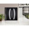 Vdomdoors Steel Double Doors Deux 6500 Black Sidelight Exterior Window Stainless Inserts Single Modern Painte DEUX6500DEXD-BLK-RH-W72+16 x H80 - alternate 6