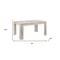 Homeroots 36" Taupe Dining Table 355696 - alternate 6