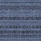 Homeroots 8' X 10' Navy Blue And Black Southwestern Washable Indoor Outdoor Area Rug 587551 - alternate 8